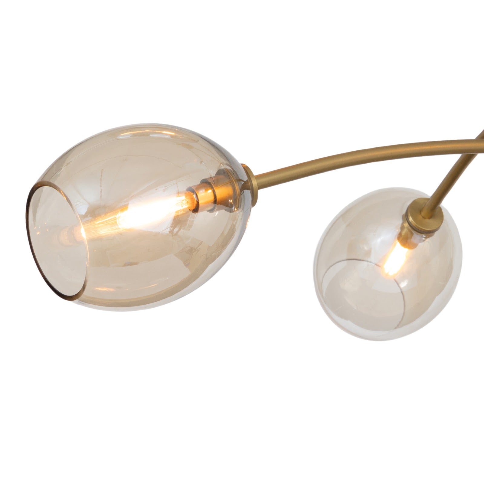 Artemis Chandelier (Natural Brass with Champagne Glass) Chandelier Regina Andrew