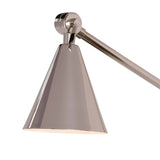 Sal Task Sconce (Polished Nickel) Wall Sconces Regina Andrew