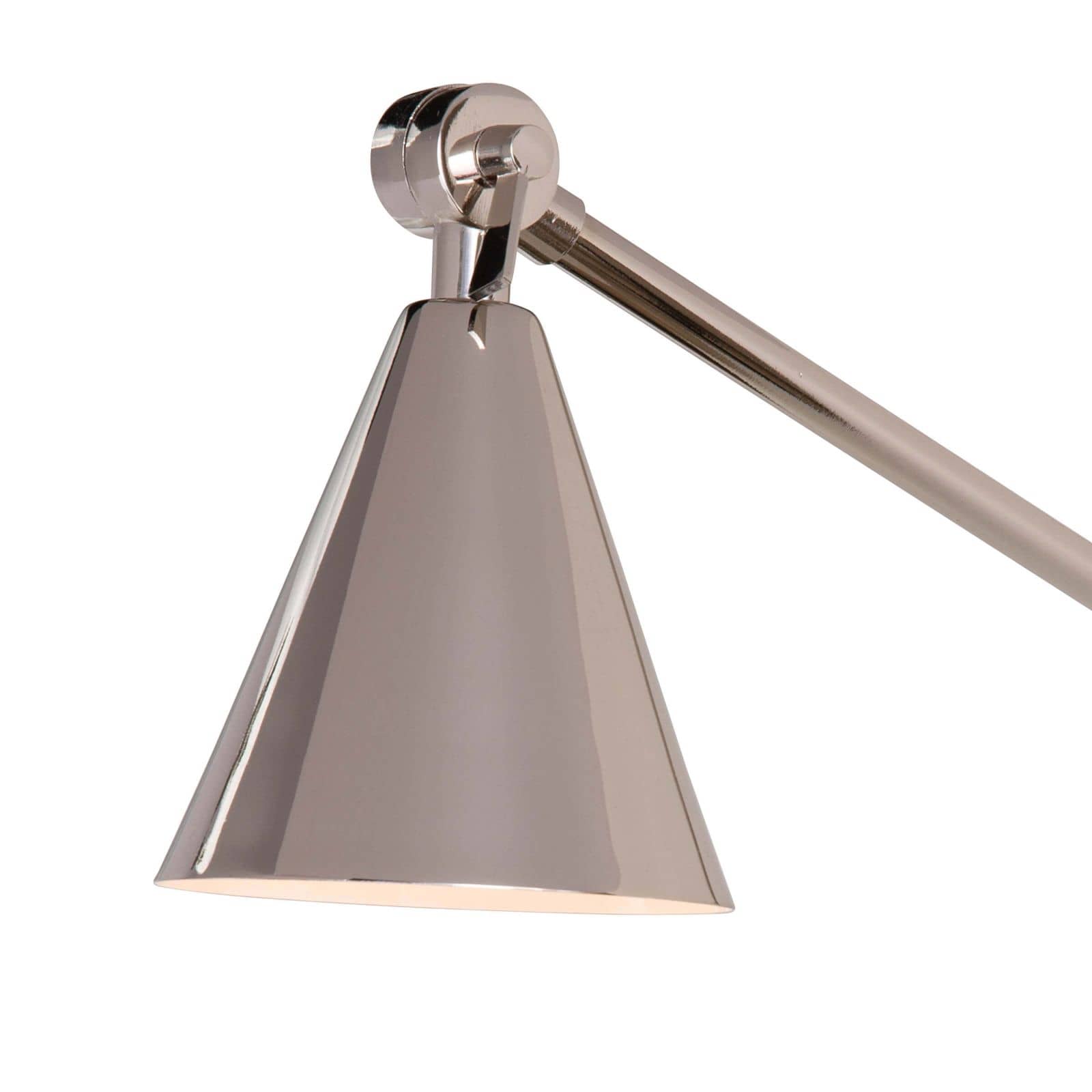 Sal Task Sconce (Polished Nickel) Wall Sconces Regina Andrew