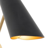 Vest Single Arm Sconce (Blackened Brass and Natural Brass) Wall Sconces Regina Andrew