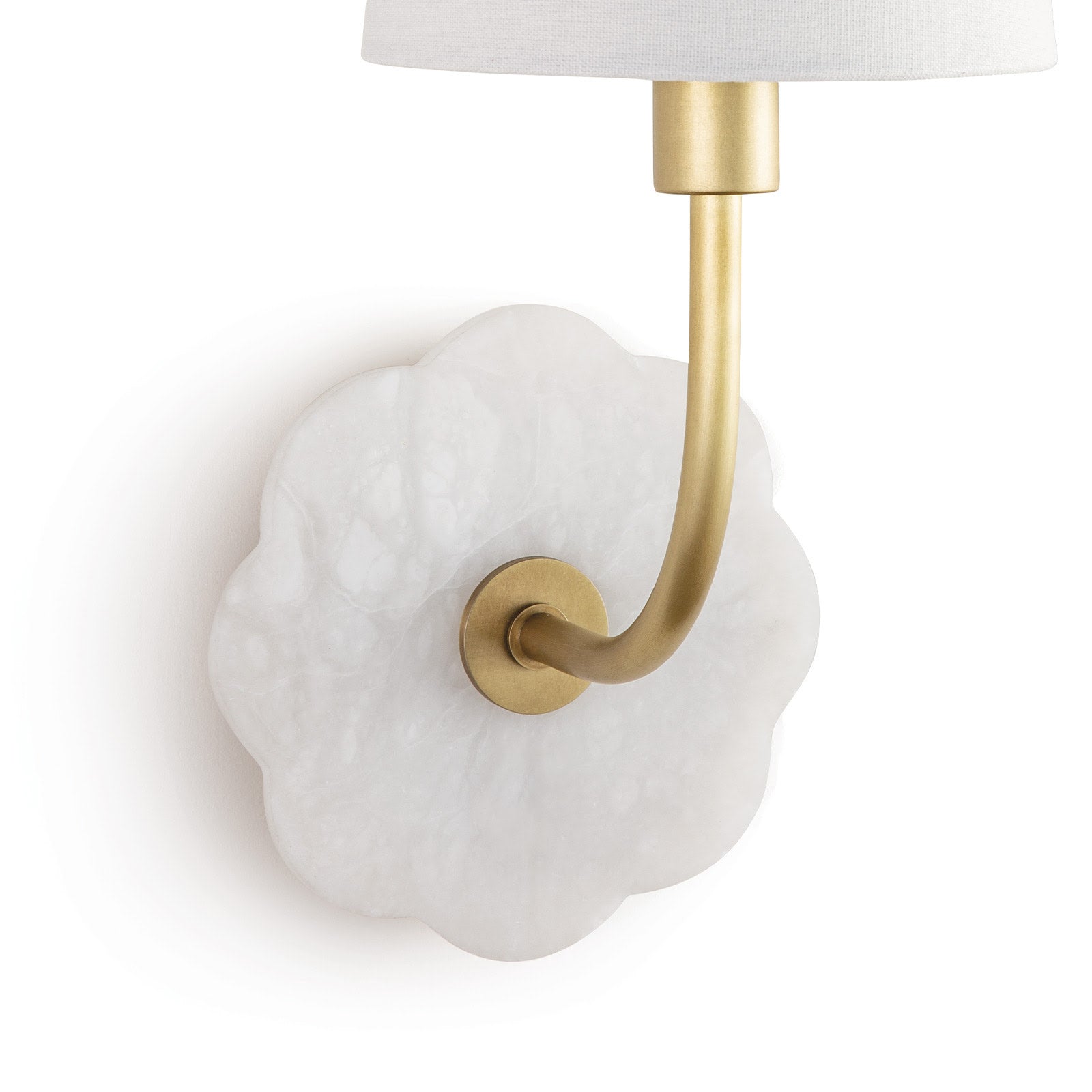 Camilla Bent Arm Sconce Wall Sconces Regina Andrew