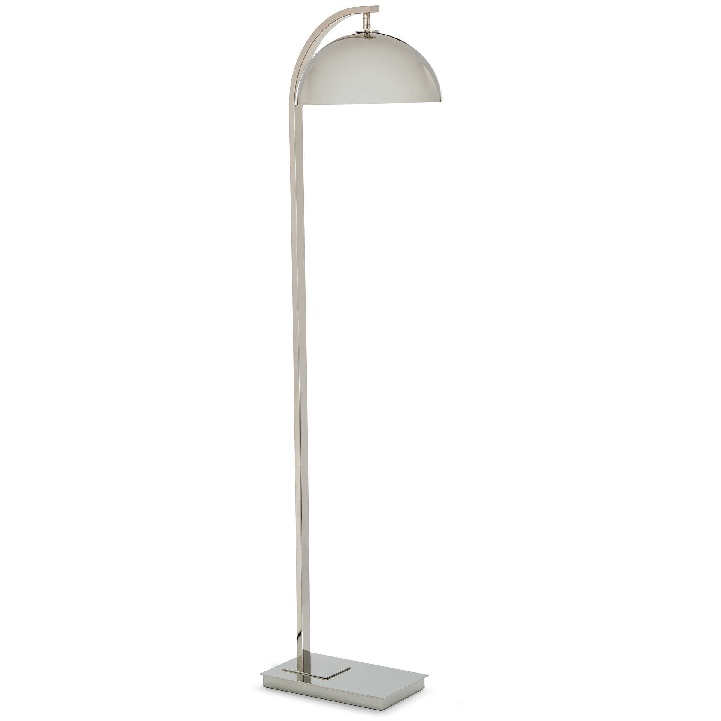 Otto Floor Lamp (Polished Nickel) Floor Lamps Regina Andrew