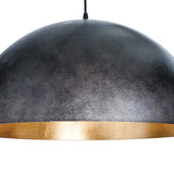 Sigmund Pendant Large (Black and Gold) Pendants Regina Andrew