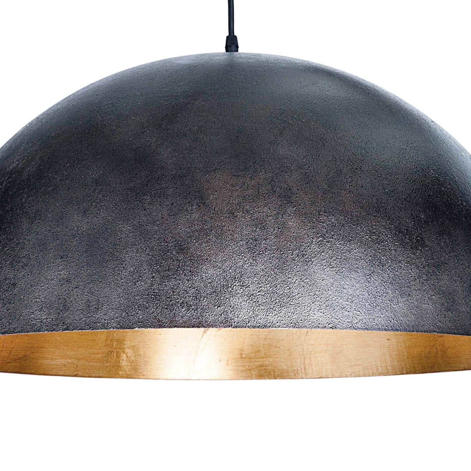 Sigmund Pendant Large (Black and Gold) Pendants Regina Andrew