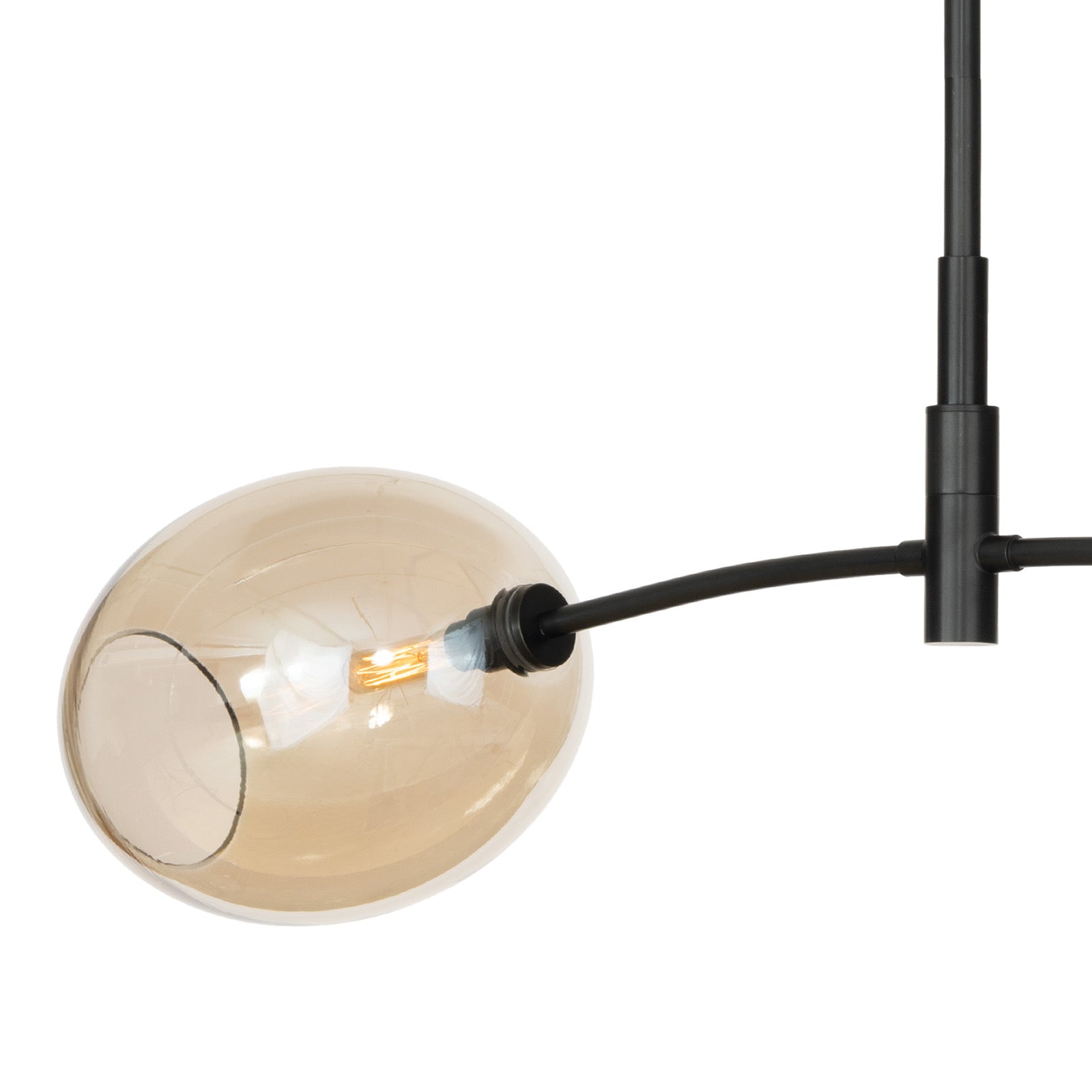 Artemis Pendant Double (Oil Rubbed Bronze with Champagne Glass) Pendants Regina Andrew