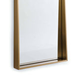 Gunner Mirror (Natural Brass) Mirrors Regina Andrew