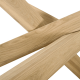 Mikado Dining Table - Round Oak 9 - a - FURNITURE - Dining Table - round Ethnicraft