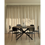 Mikado Dining Table - Round Oak Black 9 - a - FURNITURE - Dining Table - round Ethnicraft