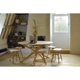 Mikado Dining Table - Round Oak 9 - a - FURNITURE - Dining Table - round Ethnicraft