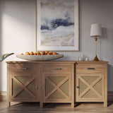 Sylvie Reclaimed Teak Sideboard 7 -FURNITURE - sideboard/cabinet Bramble
