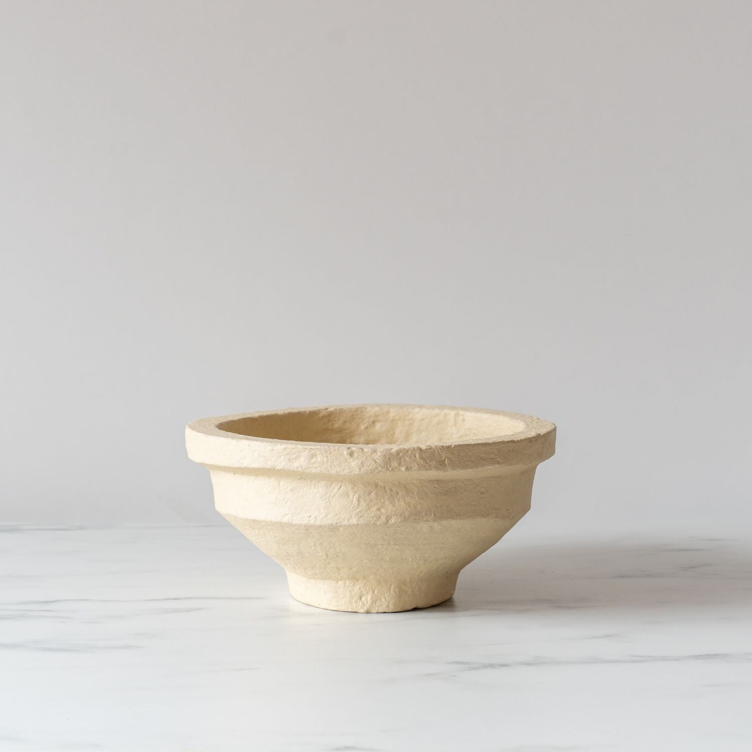 Round Paper Mache Bowl bowl Luxe B Co (Faire) Small