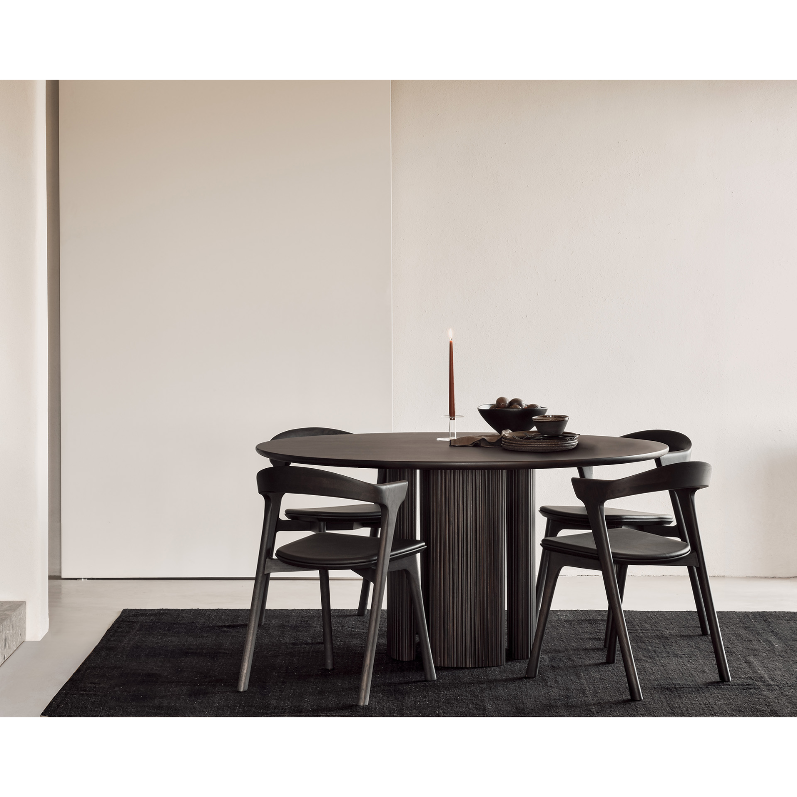 Roller Max Dining Table 9 - a - FURNITURE - Dining Table - round Ethnicraft