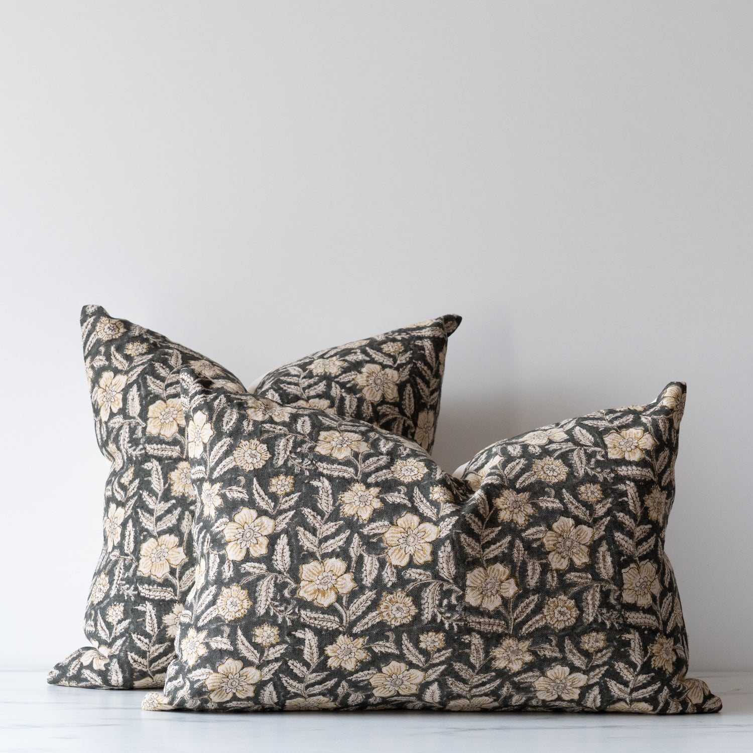 Greta Block Print Pillow Cover 3 - PILLOWS - Block print - cool Rug & Weave Pillows