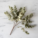 Faux Classic Eucalyptus Spray faux stem Tri W Imports