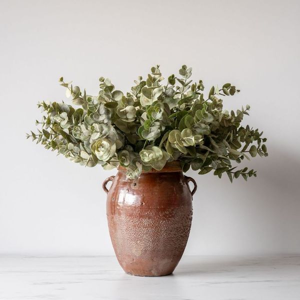 Faux Classic Eucalyptus Spray faux stem Tri W Imports