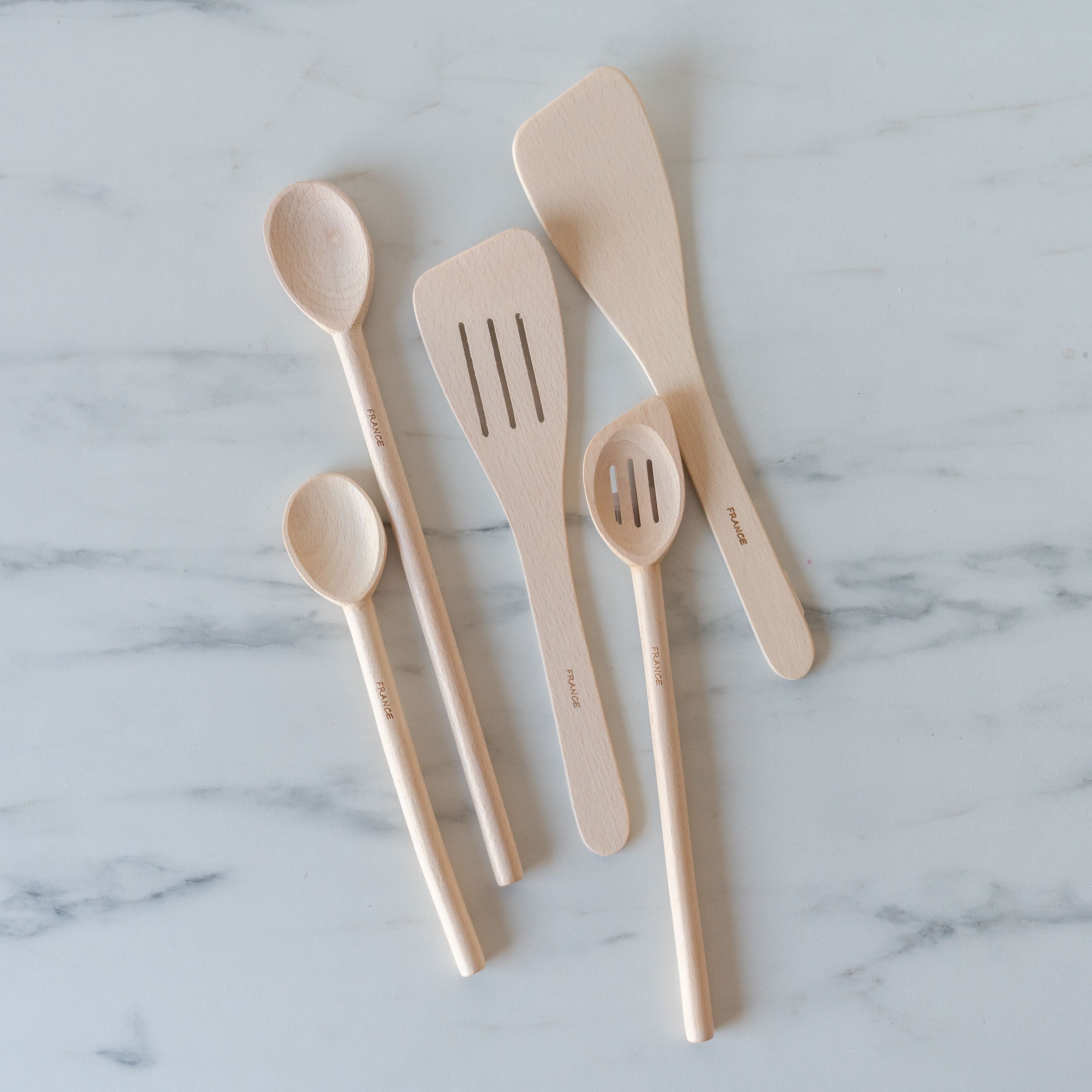 Pointed Beechwood Cooking Spoon wood spoon David Shaw