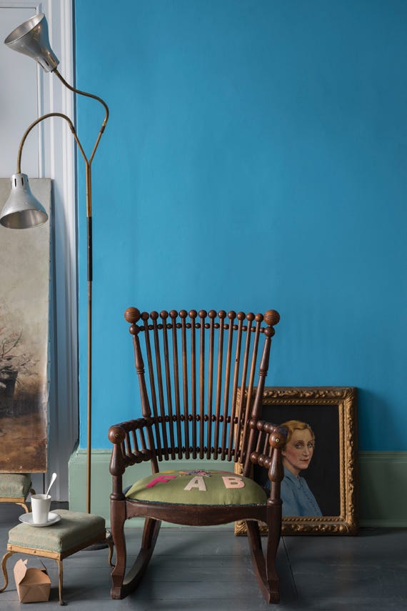Farrow & Ball St Giles Blue No. 280 - Archive Collection PAINT - Farrow & Ball Farrow & Ball
