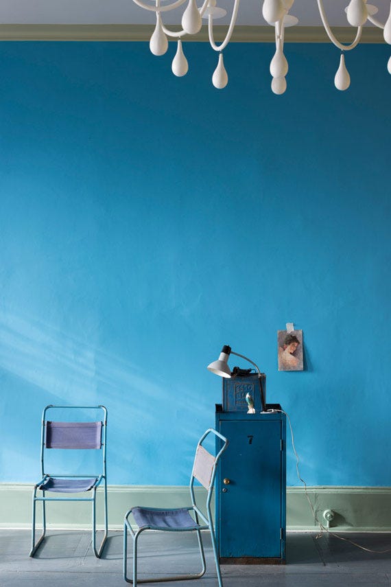 Farrow & Ball St Giles Blue No. 280 - Archive Collection PAINT - Farrow & Ball Farrow & Ball