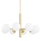FLOOR MODEL - Stella 36" Chandelier - Aged Brass LIGHTING - floor model Hudson Valley Lighting