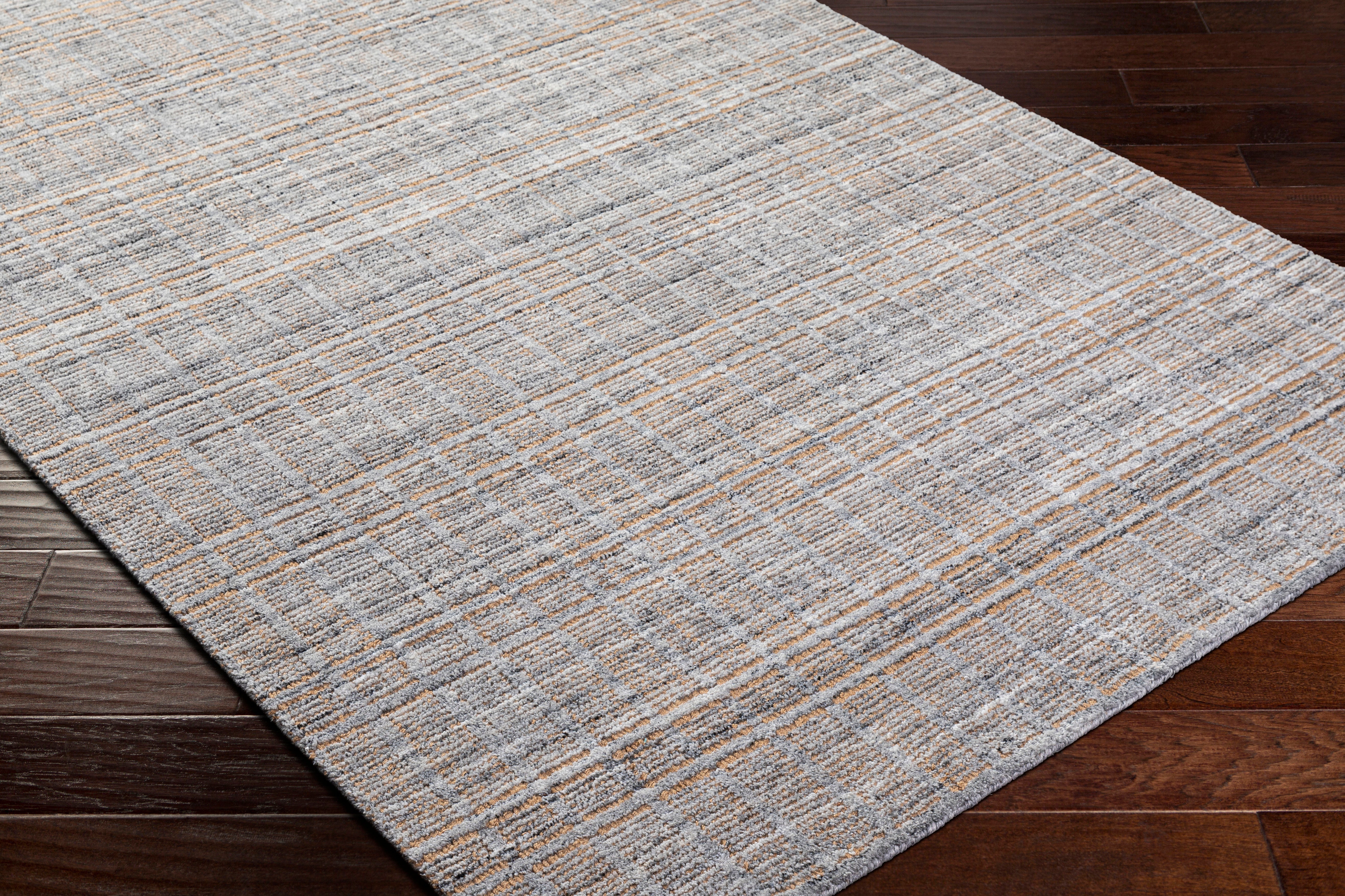 Sahan Slate Hand Loomed Rug RUGS - synthetic Surya