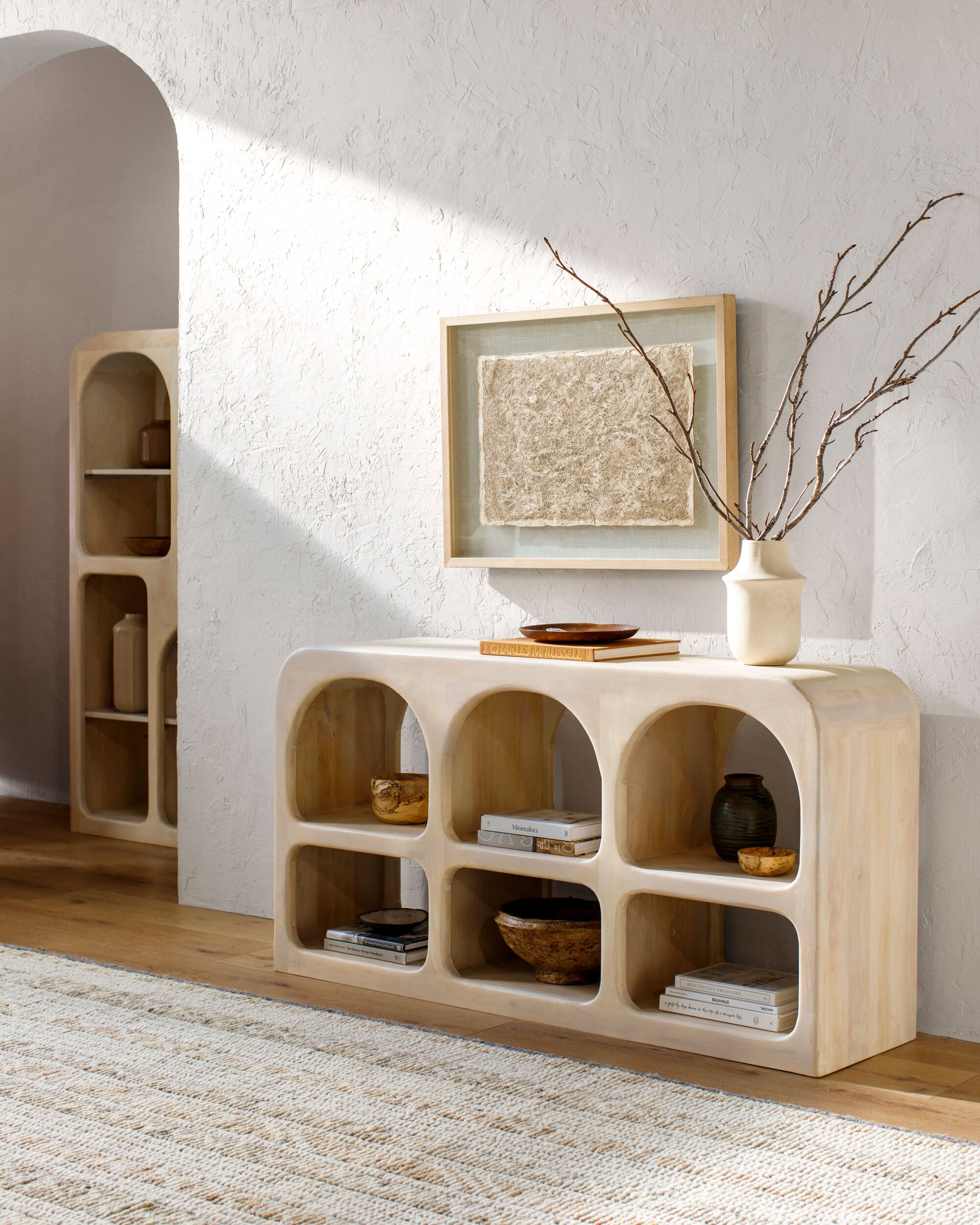 Tanner Console Table FURNITURE - console table Surya