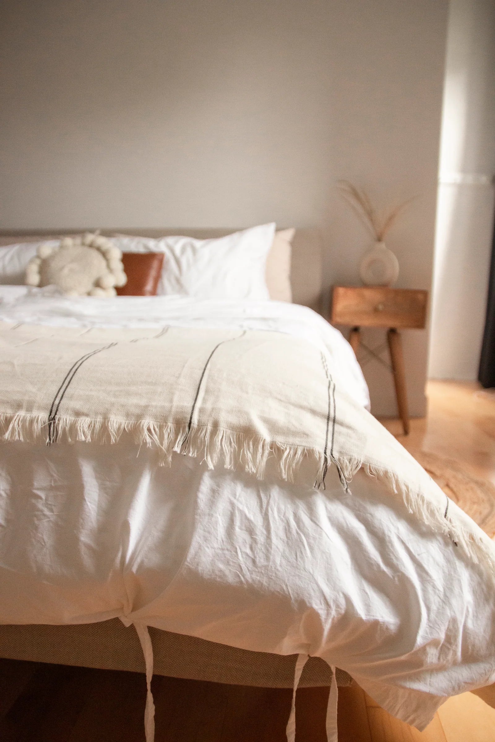 White Turkish Cotton Duvet Cover 1-duvet House of Jude