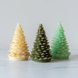 Tree Shaped Pillar Candle CHRISTMAS 2024 Creative Co-op (DYA)