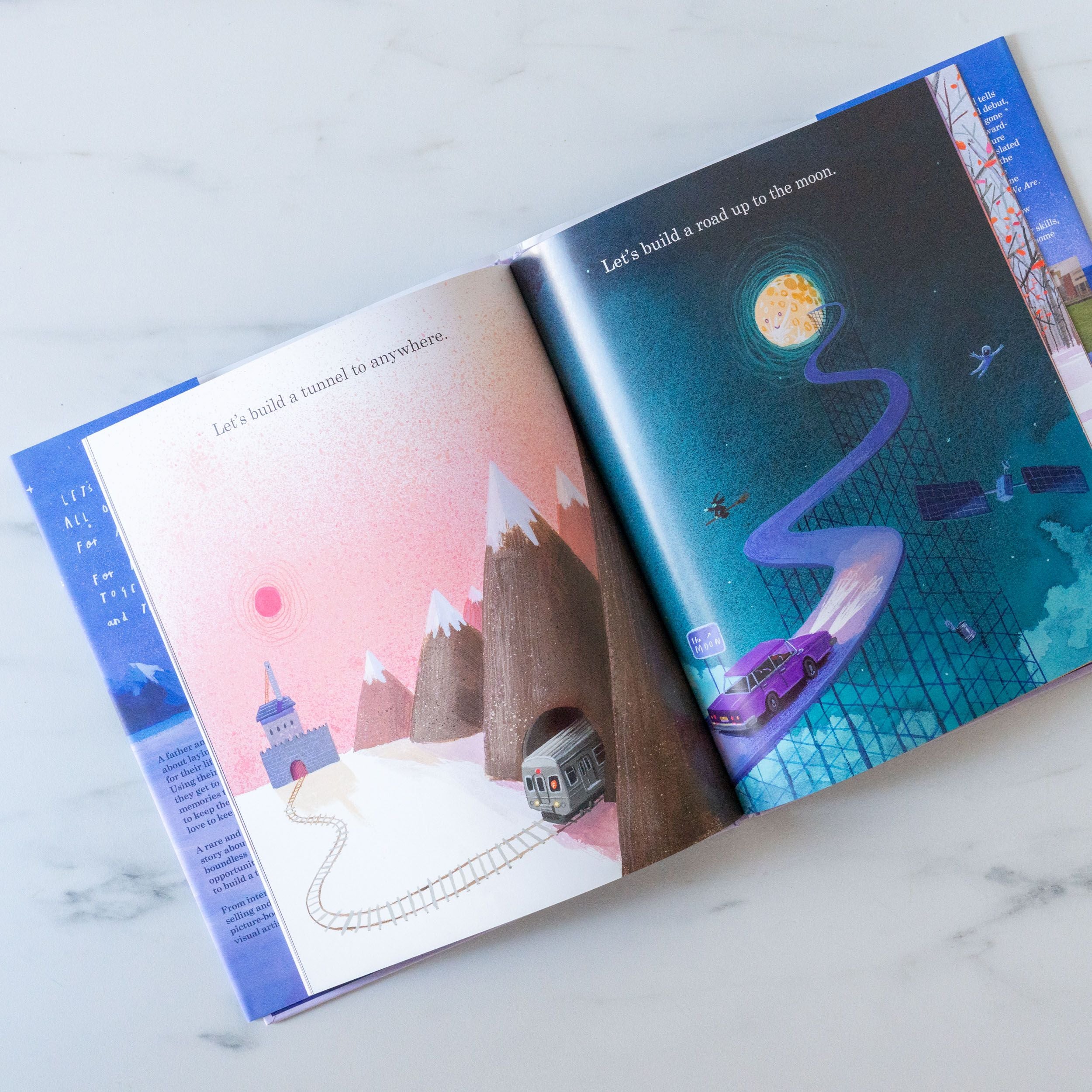 "What We'll Build: Plans for Our Together Future" by Oliver Jeffers FINNBIRD - book Raincoast Books