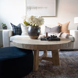 Lennon Round Coffee Table 4 - b - FURNITURE - coffee table - round Hauer Market