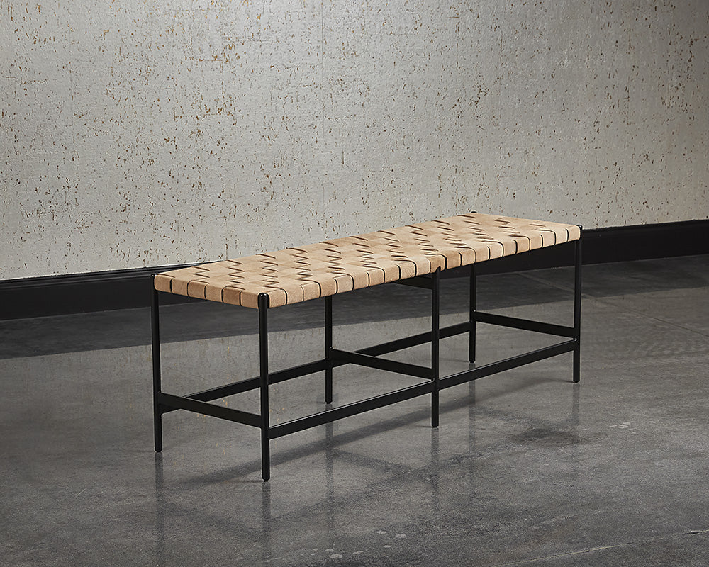 Omari Bench 15 - FURNITURE - bed bench Sunpan