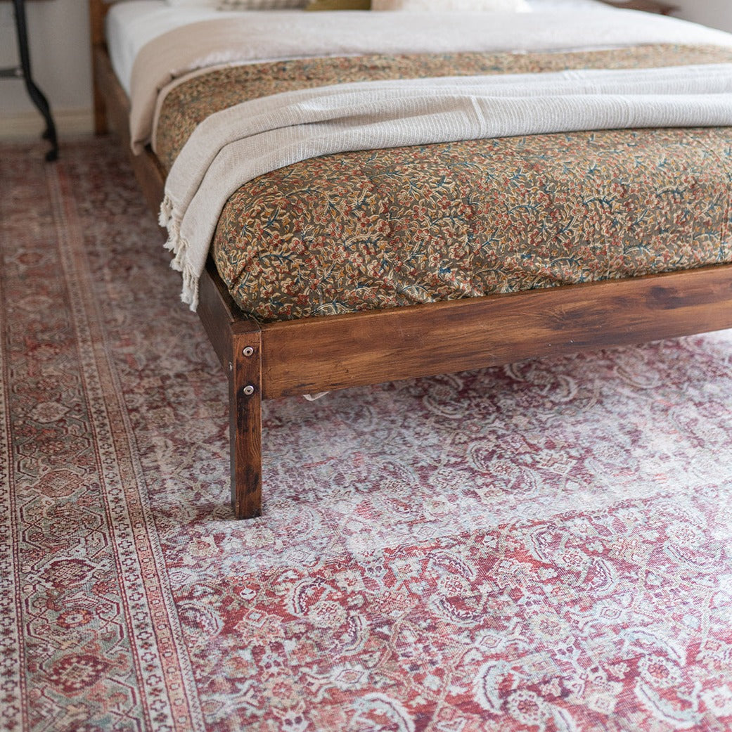 Loloi Layla Cinnamon / Sage Rug 1-RUGS-patterned Loloi