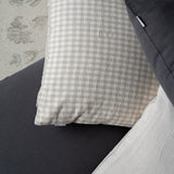 Charcoal Linen Pillow Cover 1 - PILLOWS - linen - neutral Rug & Weave Pillows
