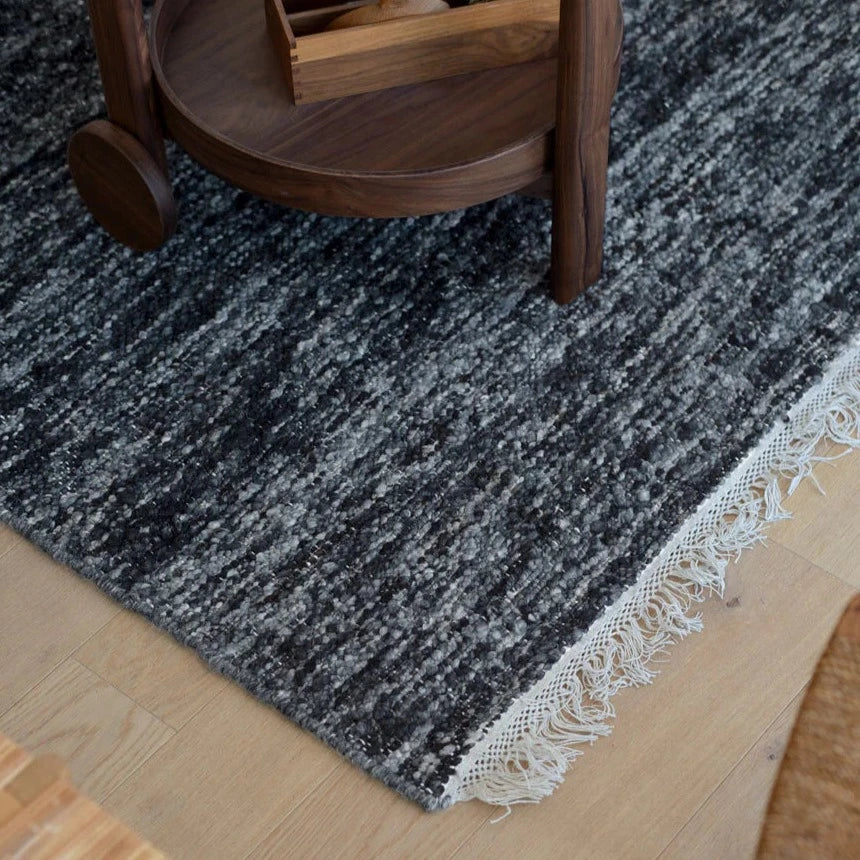 Aquarius Charcoal Rug 0-RUGS - patterned Mark Krebs