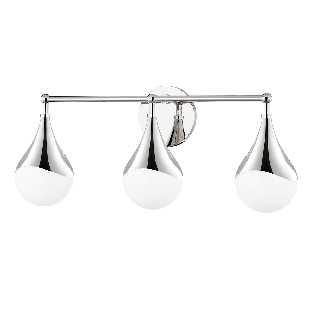 Ariana Vanity Wall Sconce sconce Hudson Valley Lighting 22.5"W x 9.5"H Polished Nickel