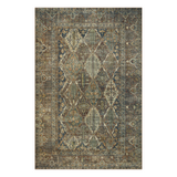 Magnolia Home by Joanna Gaines x Loloi Banks Spice / Blue Rug 1 - RUGS - patterned Loloi