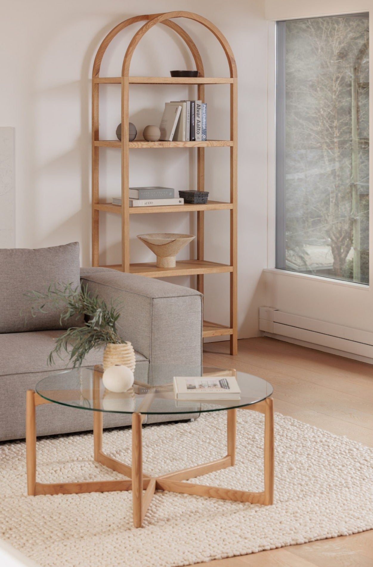 Row Bookcase 7 - FURNITURE - bookcase/cabinet Moe's Furniture
