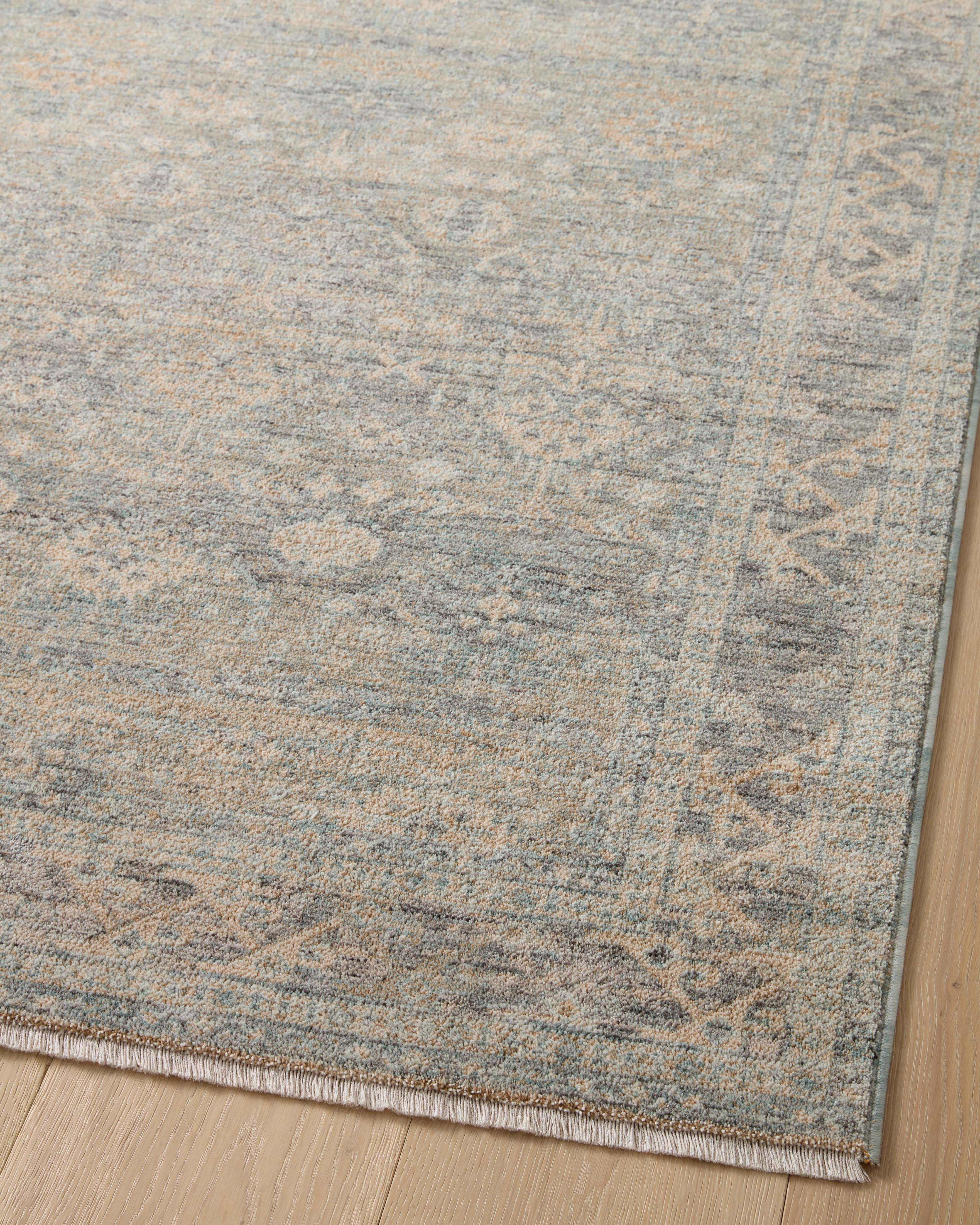 Angela Rose x Loloi Blake Sky/ Beige Rug 0-RUGS Loloi
