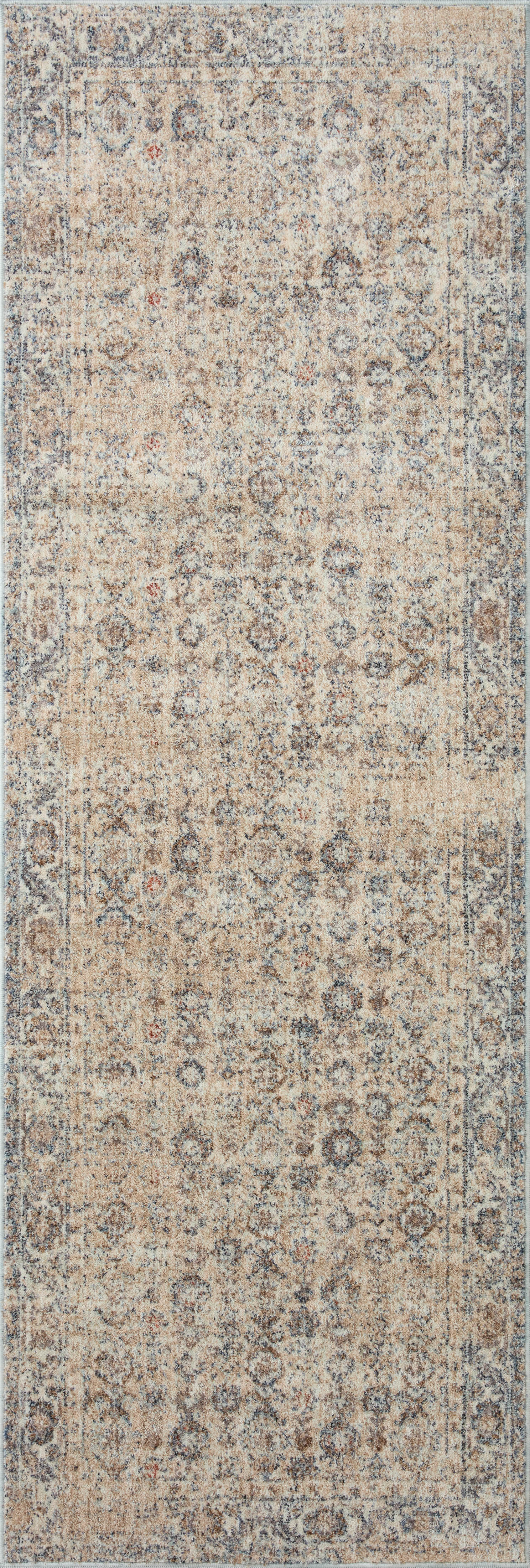 Angela Rose x Loloi Blake Beige/ Denim Rug 0-RUGS Loloi