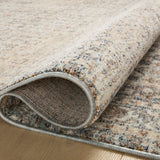 Angela Rose x Loloi Blake Beige/ Denim Rug 0-RUGS Loloi