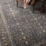 Jean Stoffer x Loloi Bradbury Midnight / Multi Rug 0-patterned rugs Loloi
