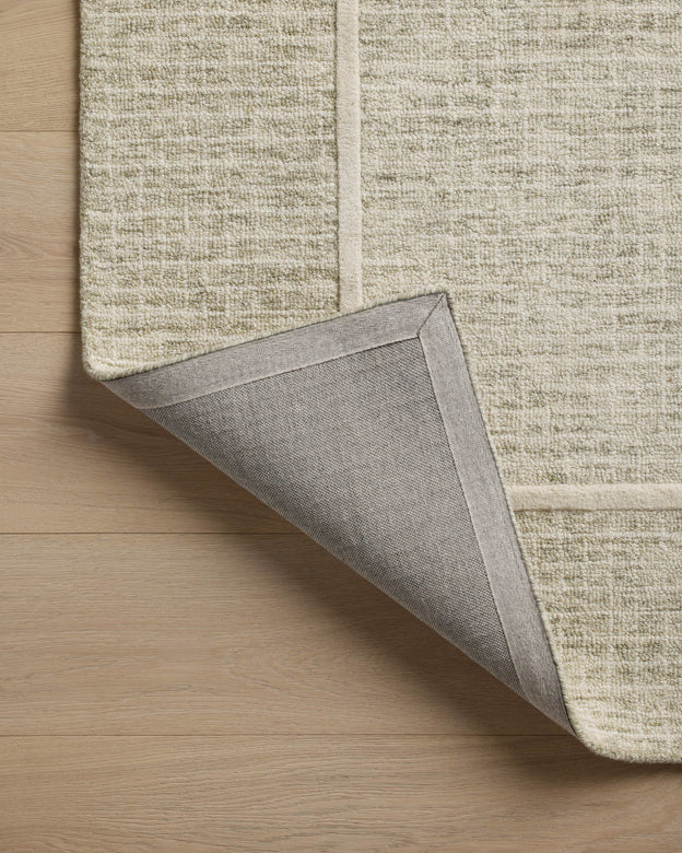 Chris Loves Julia x Loloi Briggs Sage / Ivory Rug 0-RUGS-wool Loloi