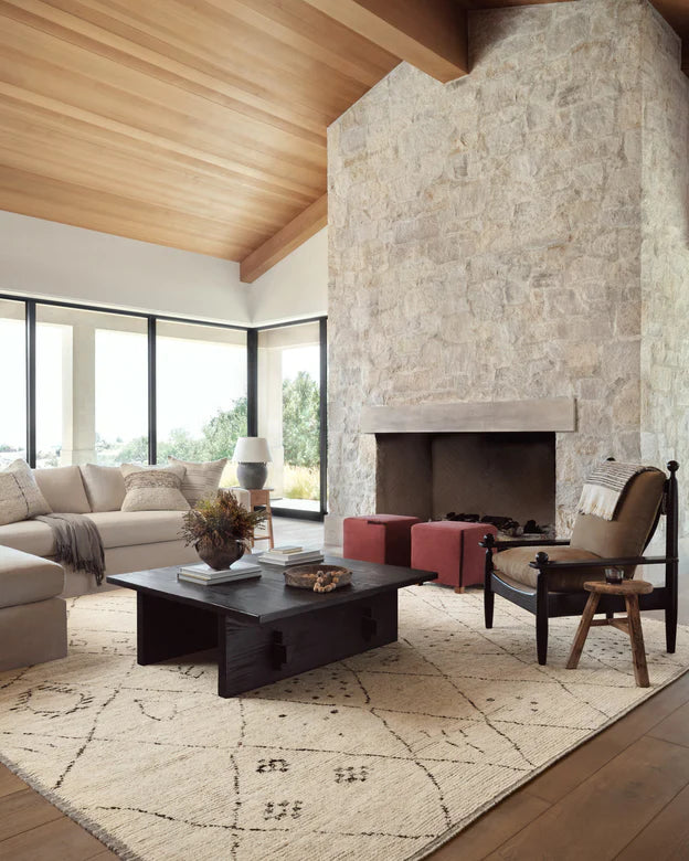 Amber Lewis x Loloi Briyana Natural / Stone 1-natural fibre rugs Loloi