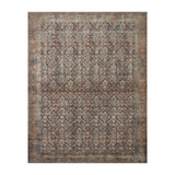 Amber Lewis x Loloi Billie Ink / Salmon Rug 0-patterned rugs Loloi