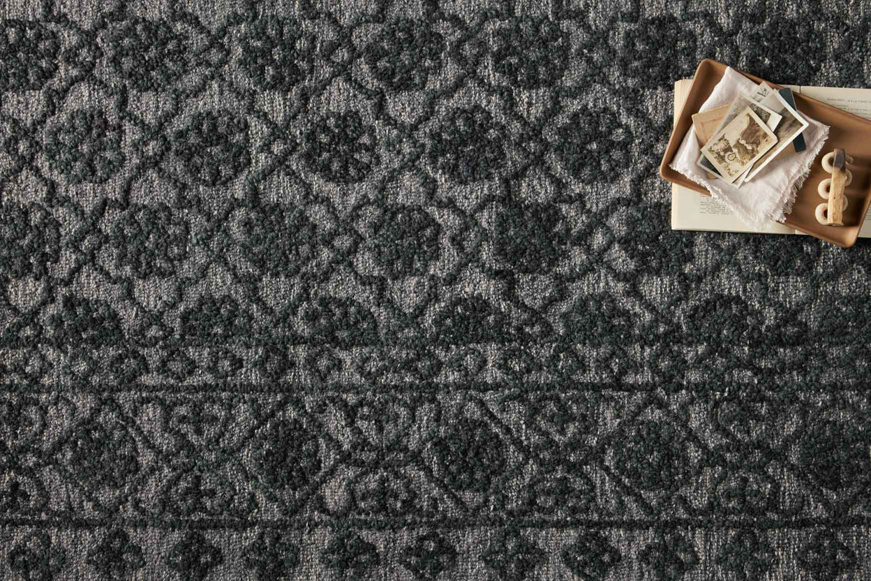 Loloi Cecelia Smoke Rug RUGS - wool Loloi