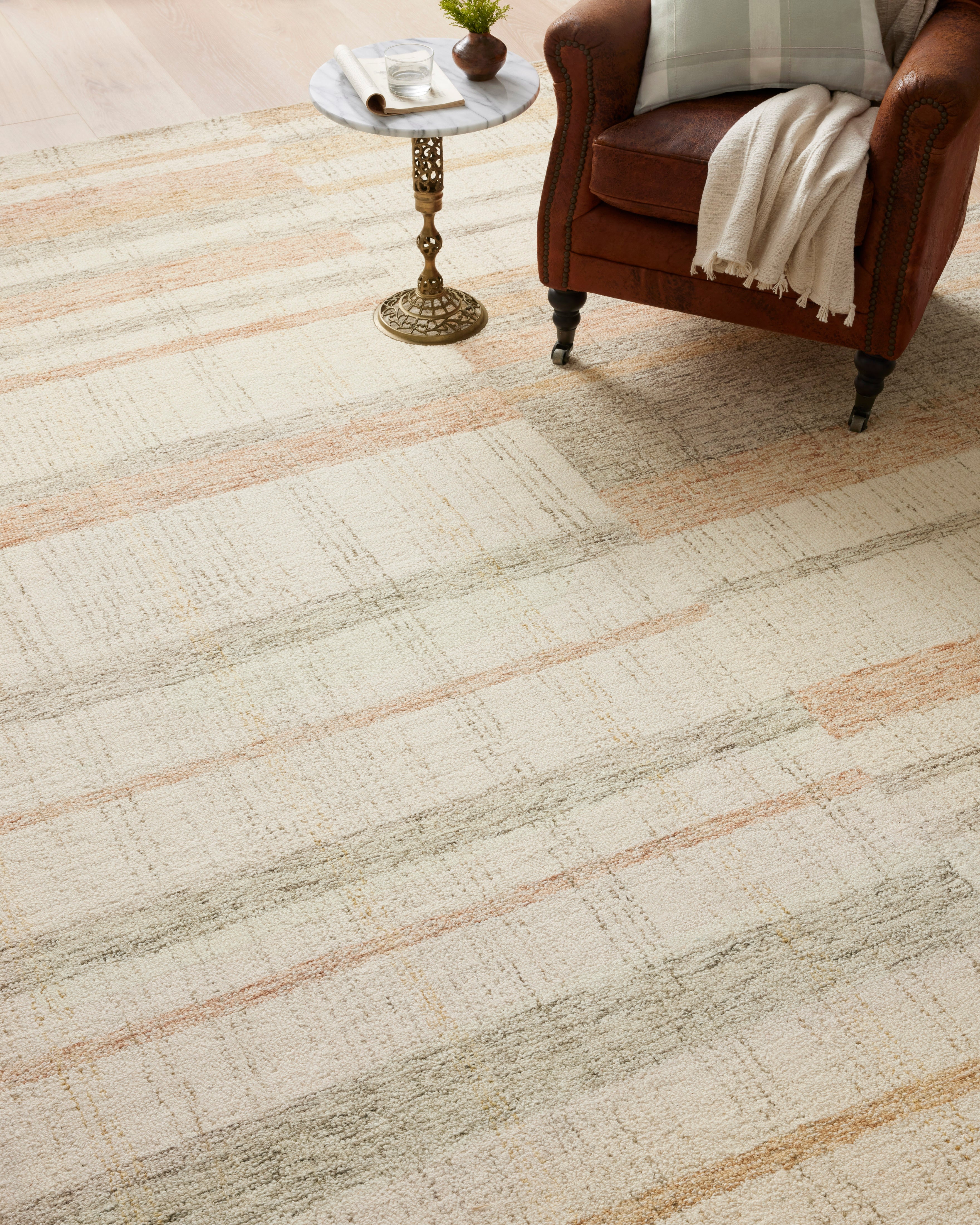Chris Loves Julia x Loloi Chris Natural / Multi Rug 1-RUGS Loloi