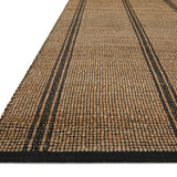 Angela Rose x Loloi Colton Natural/ Black Rug 0-RUGS Loloi