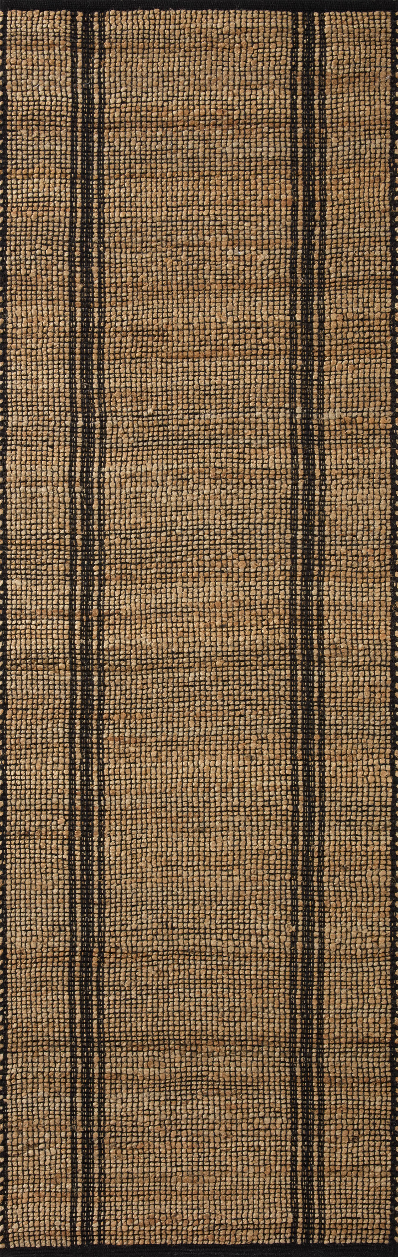 Angela Rose x Loloi Colton Natural/ Black Rug 0-RUGS Loloi