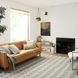 Angela Rose x Loloi Colton Ivory/ Sage Rug 0-RUGS Loloi