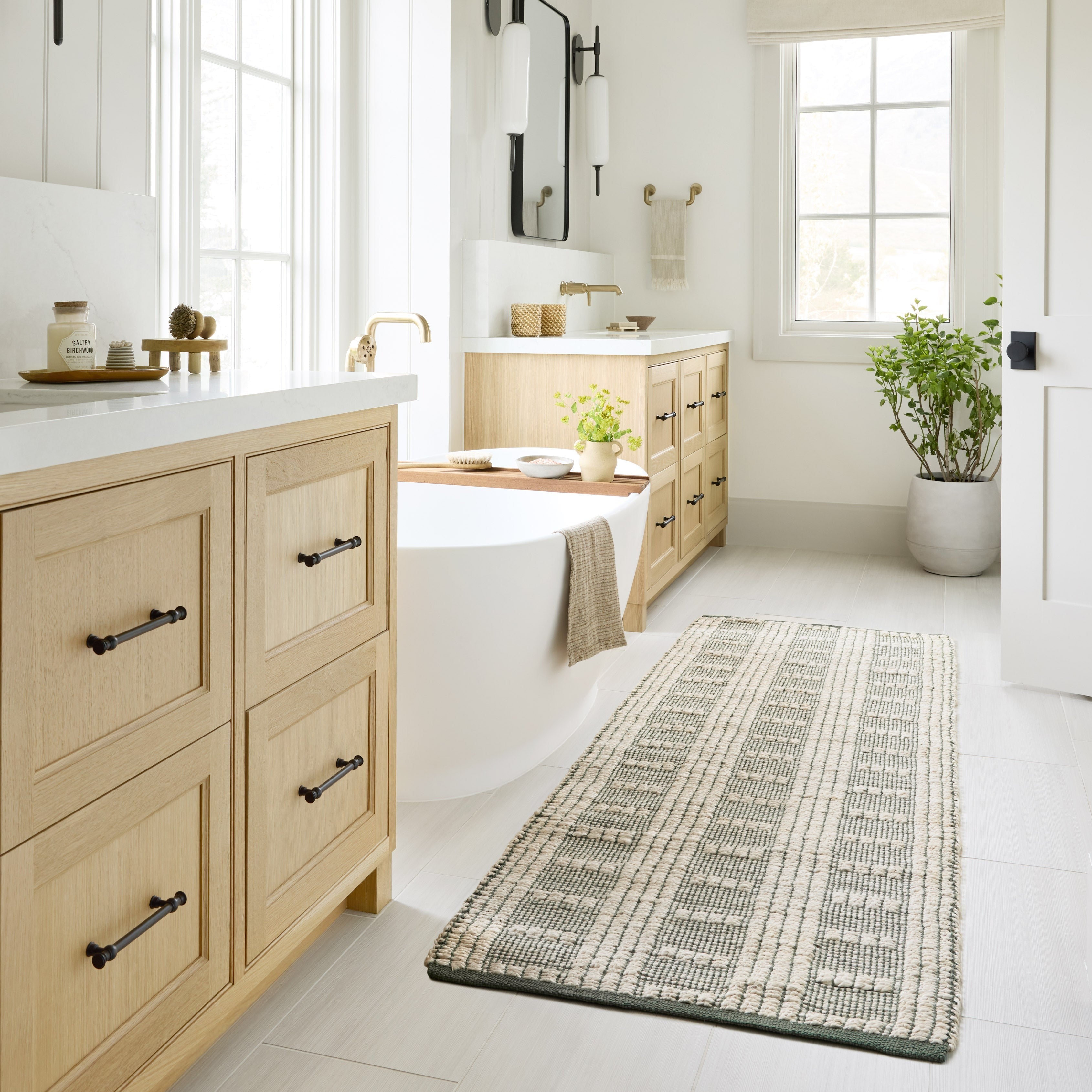 Angela Rose x Loloi Colton Ivory/ Sage Rug 0-RUGS Loloi