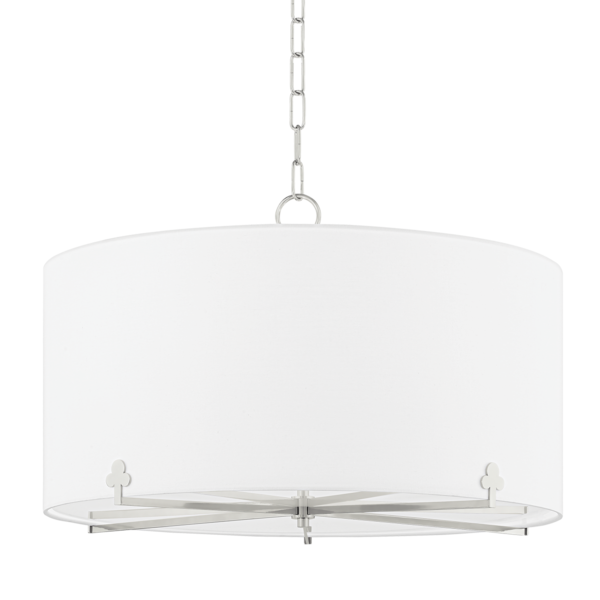 Darlene Chandelier LIGHTING - chandelier Hudson Valley Lighting Polished Nickel